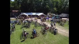 JOUR 5 - Semaine fédérale internationale de cyclotourisme - étang du merlin - Mably