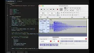 Breaking down simple tunes into components using python.