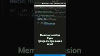 session login django email 