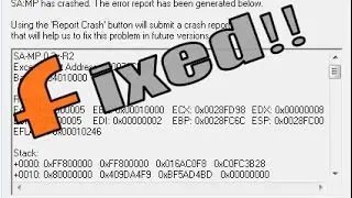 Solution - How to Fix Samp 0.3.7 crashes ||100% Working || New 2016 || SiRa CreationZ ||