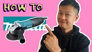 How to replace your grinding disc safely for your Makita GA4030 grinder - Makita GA4030