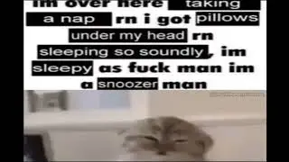 im over here taking a nap
