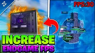 How To BOOST ENDGAME FPS! - Fortnite Competitive Settings Guide!