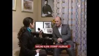 Darling Vlora - pasardhës i Ismail Qemal bej Vlorës - me gazetaren Entela Bineri në UTV News