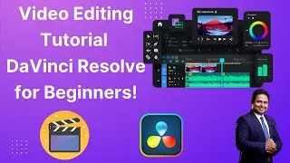 Video Editing Tutorial - DaVinci Resolve for Beginners!