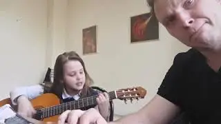 Процесс обучения игре на гитаре