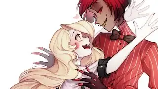 ~50 оттенков серого~ \\Hazbin hotel// Charlie - Alastor