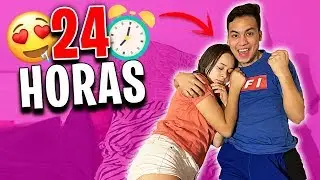 24 HORAS ENAMORADO DE MI CRUSH😍 *dormimos juntos*