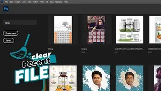 How to Clear Recent Files in Photoshop CC | Photoshop - Remove the list of recent files