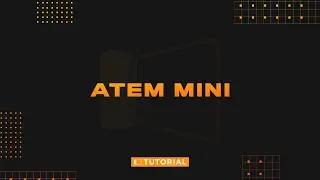 Live Streaming // Atem Mini + ProPresenter 7