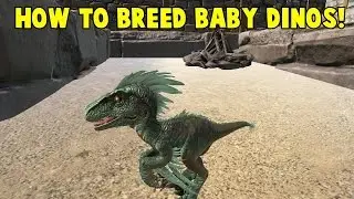 How to Breed Baby Dinos! Ark Survival Evolved