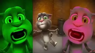 Talking tom 2 funny colors movement   New Video Tom Funny 43