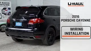 2016 Porsche Cayenne Trailer Wiring Harness Installation- Zero Contact Interface (ZCI)