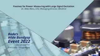 Passives for Power: Measuring with Large Signal Excitation