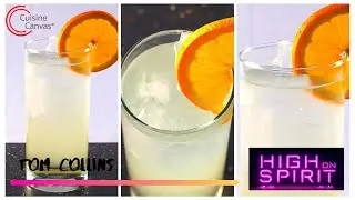 Tom Collins | Cocktail | Gin Based | 5 ingredient Recipe | High On Spirit