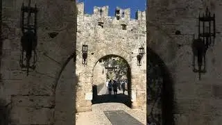 Grčka, stari grad Rodos / Greece, old town of Rhodes (UNESCO)