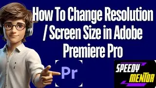 How To Change The Resolution Size in Premiere Pro  #premirepro  #adobepremierepro #premireprotips