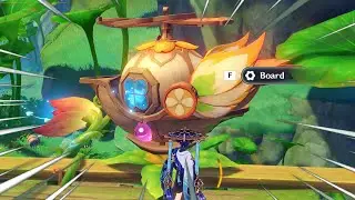 It's So Much Fun to Ride Choo Choo Cart! I Genshin impact