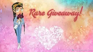 Rare giveaway
