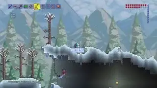 Terraria: Hardmode | Snow Biome Gameplay (Day & Night)