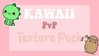 💐KAWAII  PVP/SURVIVAL TEXTURE PACK!! 🌷(Minecraft) A bit of ASMR