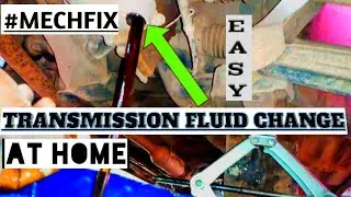 How to change TRANSMISSION FLUID / GEAR OIL in your car at home | easy method | Alto800|