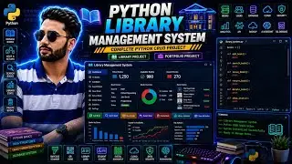 Build a Library Management System in Python 📚 | Complete Beginner Project By Shahzaib Malik