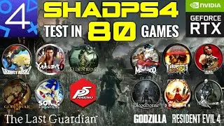 ShadPS4 | Test In 80 Games | PS4 Emulator On PC