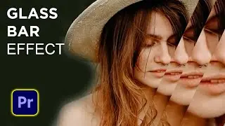 How To Add a GLASS BAR EFFECT in Premiere Pro 2024 | Premiere Pro 2024
