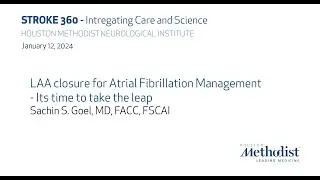 M LAA closure for Atrial Fibrillation Management - Its time to take the leap