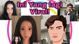 Ini Yang Viral! Edit Foto Seperti Kartun Disney 2021 | Tutorial Mudah