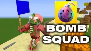 BOMB SQUAD CHALLENGE - MINECRAFT ANIMATION