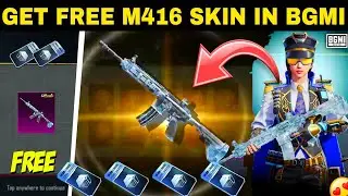 Get Free M416 Glacier Skin In Bgmi | Bgmi New Classic Crate | Bgmi M416 Glacier