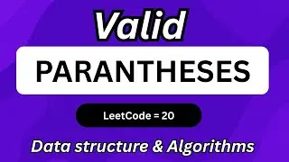 Valid Parentheses LeetCode 20 | Easy Stack Problem Explained | C++ Tutorial