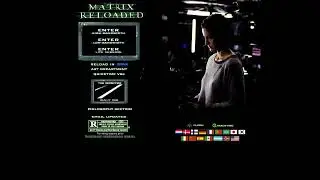 The Matrix Reloaded website in 2003