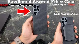 Samsung S23 Aramid Fiber Case : Best Camera Protection in SLIM case