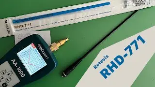 Портативная антенна Retevis RHD-771. Конструкция, примерка, графики КСВ