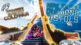 HOW TO UNLOCK DIAMOND PISTOLS QUICKLY! .. 💎 - Black Ops Cold War..📖 (Cold War)
