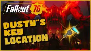 DUSTY'S KEY Location Guide - Unlock the Treasure in Burning Springs | Fallout 76