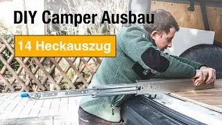 DIY VW T6 Camper Ausbau 🚐 - Heckauszug | Heckschublade // Umbau zum Camper