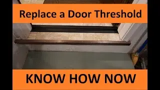 How to Replace a Door Threshold