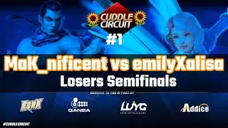 Mak_nificent (Feng, Kazumi) vs emilyXalisa (Alisa, Kazumi) - Losers Semis - Cuddle Circuit 1 (Bo5)