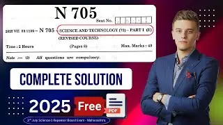 SSC Science-1 Repeater Board Exam Solution 2025 | Maharashtra Board 10th Class