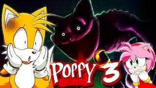 CAT NAP ON THE HUNT! | Tails Plays Poppy Playtime Chapter 3 Part 1 (FT Amy)