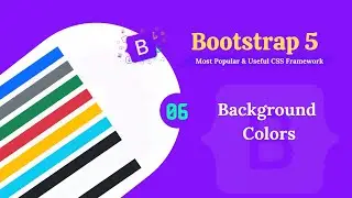 Bootstrap 5 background classes.