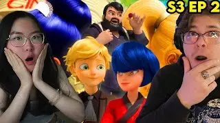 NEW FANS REACT *Miraculous Ladybug* S3 Ep 2  w/ @tzuwu123  (Animaestro)
