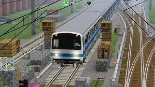 Minecraft Real Train Mod-台北捷運321型 ABB IGBT-VVVF更新 車廠內試車
