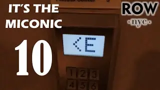 (Faulty Door!) Schindler Miconic 10 Elevators - ROW NYC in New York, NY