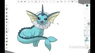 Day 2 of making all the Eve evolutions (vaporeon)