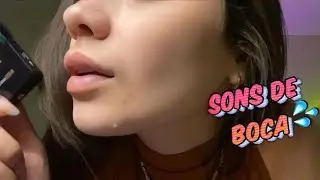 ASMR SONS DE BOCA SONS RÁPIDOS E INTENSOS